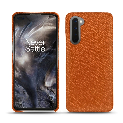 Conchas de cuero para OnePlus NordOrange vibrant ( Pantone #e36b39 ) 