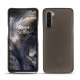 Coque cuir OnePlus Nord - Gris Veggie