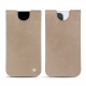 Apple iPhone 12 Pro Max leather pouch - Taupe vintage ( Pantone 7530C ) 
