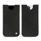 Pochette cuir Apple iPhone 12 Pro Max - Ebène ( Sleek P C12 - Black ) 