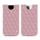 Funda de piel Apple iPhone 12 Pro Max - Rose - Couture ( Nappa - Pantone 2365C ) 