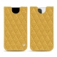 Capa em pele Apple iPhone 12 Pro Max - Mimosa - Couture ( Pantone 141C ) 