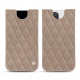 Custodia in pelle Apple iPhone 12 Pro Max - Taupe vintage - Couture