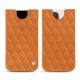 Lederschutzhülle Apple iPhone 12 Pro Max - Mandarine vintage - Couture