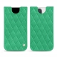 レザーケース Apple iPhone 12 Pro Max - Menthe vintage - Couture