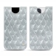 Lederschutzhülle Apple iPhone 12 Pro Max - Platinium - Couture