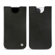 Capa em pele Apple iPhone 12 Pro Max - Negre poudro