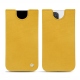 Pochette cuir Apple iPhone 12 Pro Max - Jaune soulèu