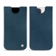 Lederschutzhülle Apple iPhone 12 Pro Max - Blu mediterran