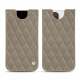 Pochette cuir Apple iPhone 12 Pro Max - Darboun sabla - Couture