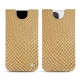 Capa em pele Apple iPhone 12 Pro Max - Serpent sabbia