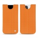 Lederschutzhülle Apple iPhone 12 Pro Max - Abaca arancio