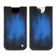 Apple iPhone 12 Pro Max leather pouch - Bleu Patine