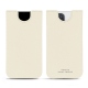 Lederschutzhülle Apple iPhone 12 Pro Max - Blanc PU