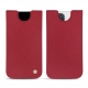 Apple iPhone 12 Pro Max leather pouch - Rouge passion