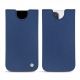 Custodia in pelle Apple iPhone 12 Pro Max - Bleu frisson