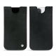 Pochette cuir Apple iPhone 12 Pro - Dark vintage ( Roughtcut - Black#5256 ) 