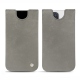 가죽 커버 Apple iPhone 12 Pro - Acier vintage ( Pantone 403C ) 