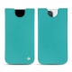 가죽 커버 Apple iPhone 12 Pro - Bleu fluo
