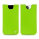가죽 커버 Apple iPhone 12 Pro - Vert fluo