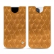 Pochette cuir Apple iPhone 12 Pro - Or Maïa - Couture