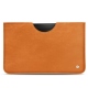 Samsung Galaxy Tab S7+ leather pouch - Mandarine vintage ( Pantone 165C ) 