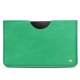 Samsung Galaxy Tab S7+ leather pouch - Menthe vintage ( Pantone 562C ) 