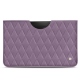 Samsung Galaxy Tab S7+ leather pouch - Lilas - Couture ( Nappa - Pantone 2645U ) 
