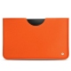Samsung Galaxy Tab S7+ leather pouch - Orange fluo
