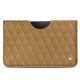 Pochette cuir Samsung Galaxy Tab S7+ - Sable vintage - Couture