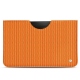 Samsung Galaxy Tab S7+ leather pouch - Abaca arancio