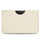 Samsung Galaxy Tab S7+ leather pouch - Blanc PU