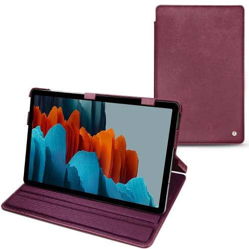  Horizontal Flip Covers for Samsung Galaxy Tab S7 PlusPrune vintage ( Pantone #612434 ) 