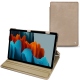Housse cuir Samsung Galaxy Tab S7+ - Taupe vintage ( Pantone 7530C ) 