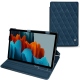Custodia in pelle Samsung Galaxy Tab S7+ - Blu mediterran - Couture