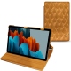 Funda de piel Samsung Galaxy Tab S7+ - Or Maïa - Couture