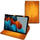 Capa em pele Samsung Galaxy Tab S7+ - Orange Patine