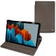 Housse cuir Samsung Galaxy Tab S7+ - Gris Veggie