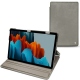 Capa em pele Samsung Galaxy Tab S7 - Acier vintage ( Pantone 403C ) 