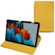 Lederschutzhülle Samsung Galaxy Tab S7 - Jaune soulèu