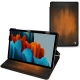レザーケース Samsung Galaxy Tab S7 - Marron Patine