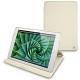 가죽 커버 Apple iPad mini - Ivoire ( Sleek P C12 - White ) 
