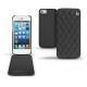 Funda de piel Apple iPhone 5  - Noir - Couture ( Nappa - Black ) 