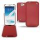 Funda de piel Samsung Galaxy Note 2  - Rouge ( Nappa - Pantone 199C ) 