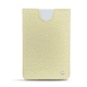 レザーケース Microsoft Surface Duo + bumper - Ivoire ( Sleek P C12 - White ) 