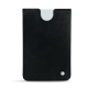 レザーケース Microsoft Surface Duo + bumper - Dark vintage ( Roughtcut - Black#5256 ) 