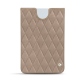 レザーケース Microsoft Surface Duo + bumper - Taupe vintage - Couture