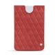 Capa em pele Microsoft Surface Duo com bumper - Cerise vintage - Couture