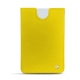 Capa em pele Microsoft Surface Duo com bumper - Jaune fluo