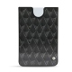 Pochette cuir Microsoft Surface Duo avec bumper - Onyx - Couture